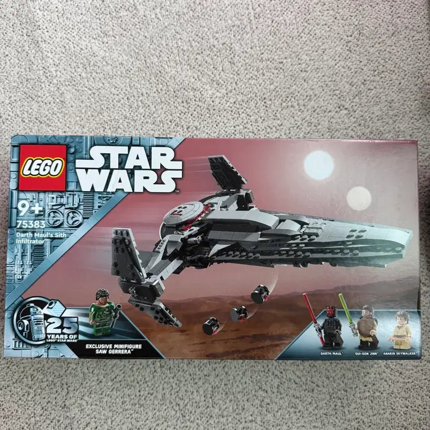 [BUNJANG] LEGO Star Wars 75383 Darth Maul's Sith Infiltrator Sealed / 레고 스타워즈 75383 다스몰 시스 인필트레이터 misb