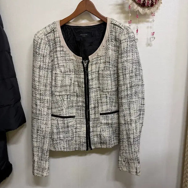 [BUNJANG] Max Mara Tweed Blend Jacket / Maxmara 수입 막스마라 자켓/마이
