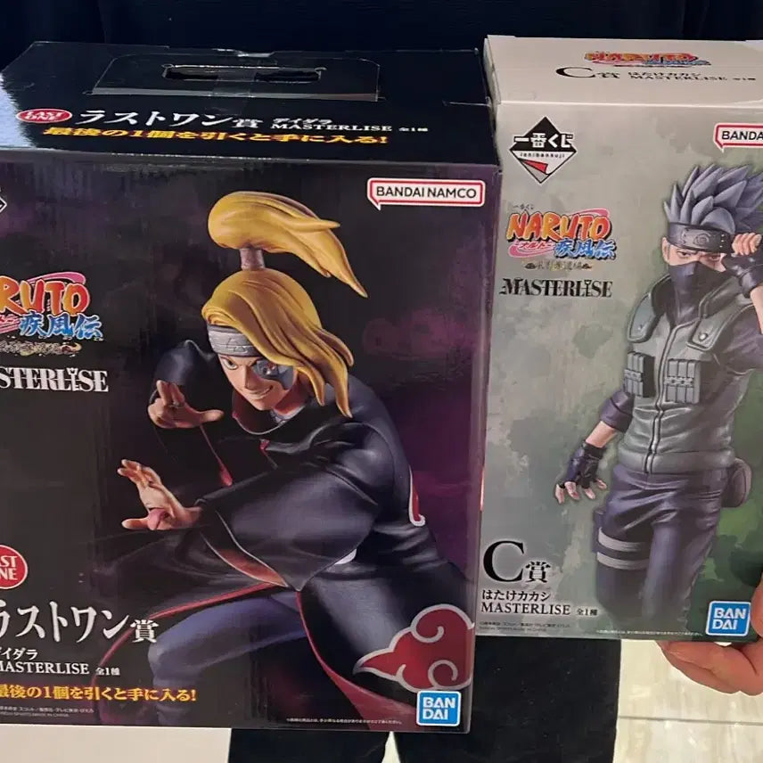 [BUNJANG] Naruto Ichiban Kuji Figure (Unsealed) - Deidara & Kakashi / (미개봉) 나루토 제일복권 피규어 데이다라 카카시