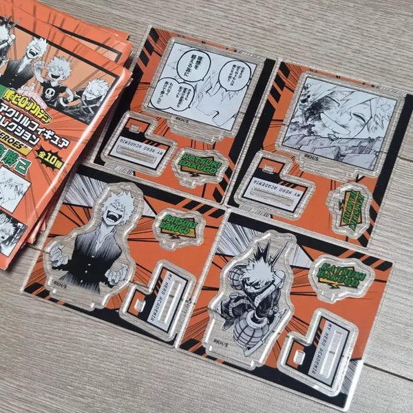 [BUNJANG] Jump Shop Heroes Limited Bakugo Acrylic Standee Bundle Set / 바쿠고 점프샵 히어로즈 한정 아크릴 일괄