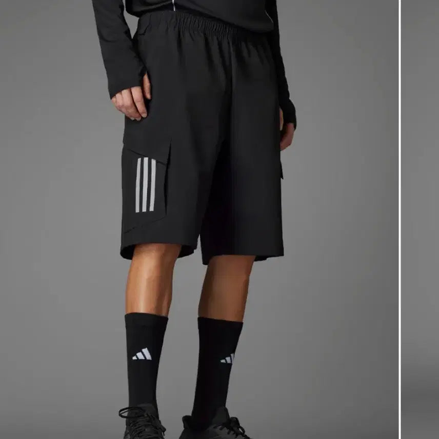 [BUNJANG] Adidas Mercedes F1 Mechanic Shorts / 아디다스 메르세데스 F1 미케닉 쇼츠