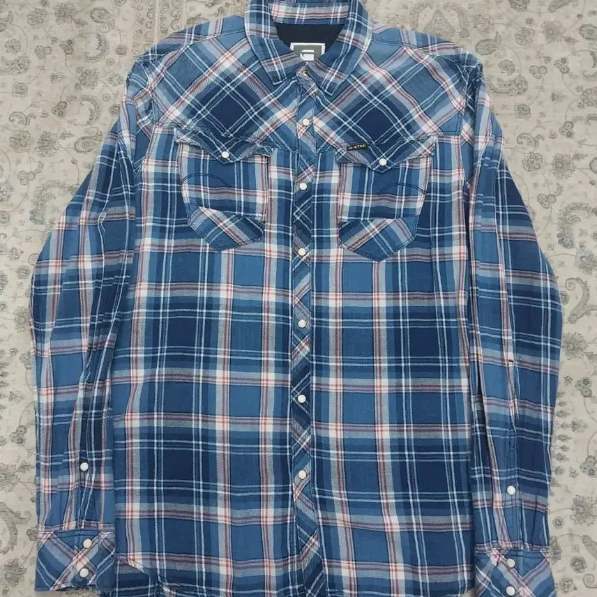 [BUNJANG] G-STAR Western Check Shirt XL / G-STAR 웨스턴 체크 셔츠 XL