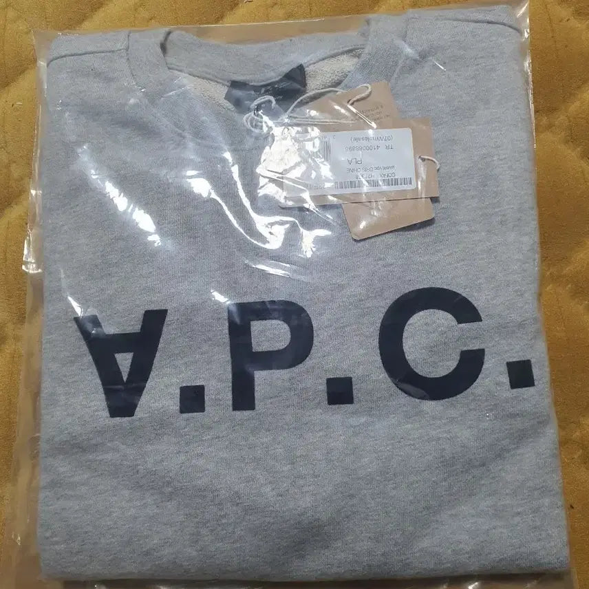 [BUNJANG] A.P.C. Sweatshirt Gray XL / A.P.C. 맨투맨 그레이xl