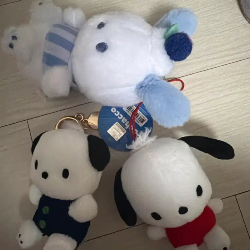 [BUNJANG] Pochacco Plush Keychain Bundle Set / 포차코 인형 키링 일괄
