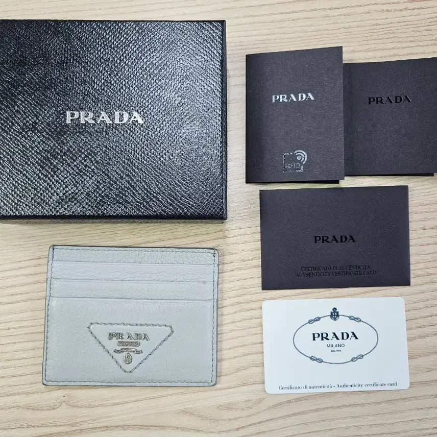 [BUNJANG] Prada Vitello Daino Card Wallet / [정품, 풀구성]프라다 비텔로 다이노 카드지갑