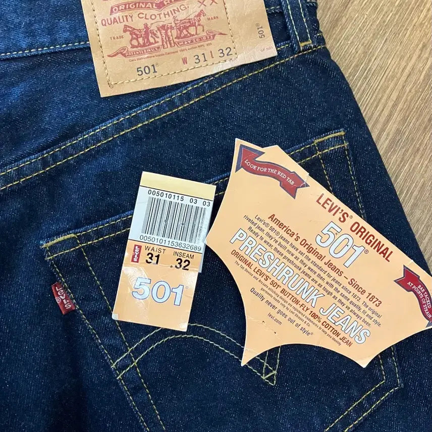 [BUNJANG] Levi's 501 Deadstock Vintage Jeans / 리바이스 501 데드스탁 빈티지