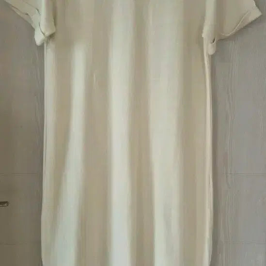[BUNJANG] High Quality Beige Ribbon Long Dress / 고퀄 원피스 새상품