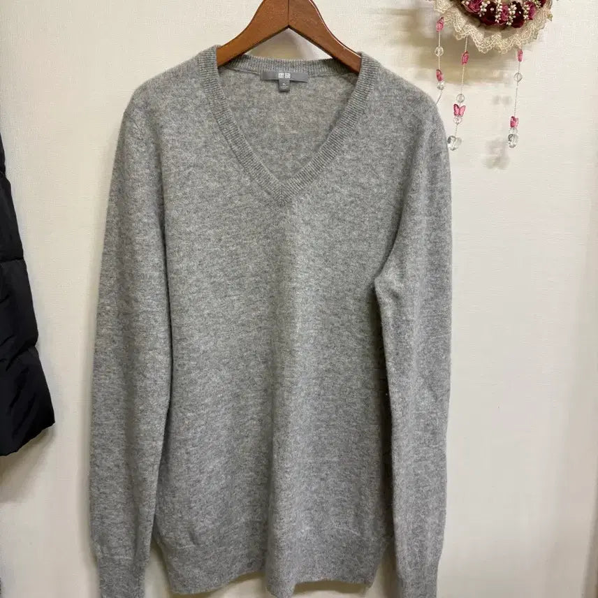 [BUNJANG] Uniqlo 100% Cashmere Knit Sweater / 일본판 유니클로 캐시미어100%니트