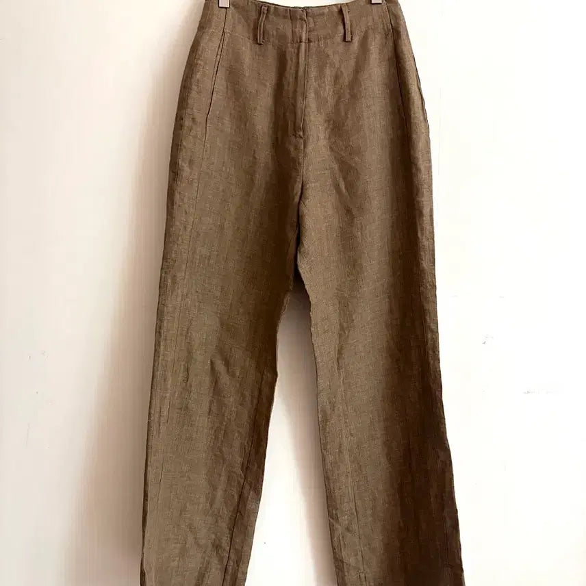 [BUNJANG] Another Linen Slacks Pants / 언아더 린넨 슬랙스