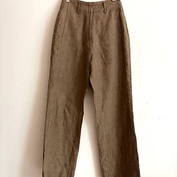[BUNJANG] Another Linen Slacks Pants / 언아더 린넨 슬랙스