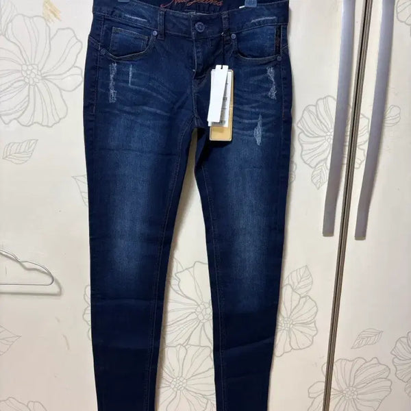 [BUNJANG] NIX Women's Skinny Jeans Vintage Wash Distressed / NIX 여성스키니청바지