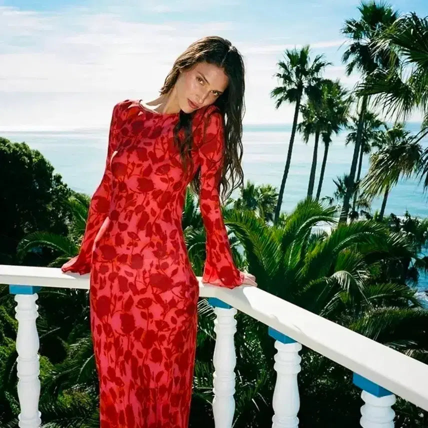 [BUNJANG] Realisation Silk 100% Maxi Dress XS / 리얼리제이션(Realisation) Silk 100% 맥시 원피스XS size