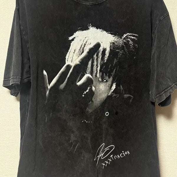 [BUNJANG] Japanese Vintage Hip Hop Pigment Washed T-Shirt XL / 실착1회 XL) 일본 빈티지 명품힙합샵) 텐타시온 피그먼트 워싱 반팔티셔츠