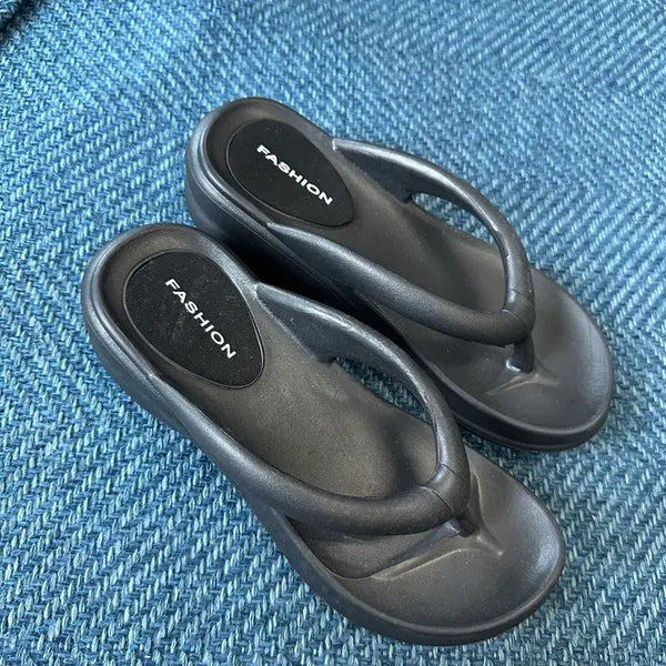 [BUNJANG] Platform Flip-Flop Sandals / 새상품/ 플립플랍 통굽 쪼리