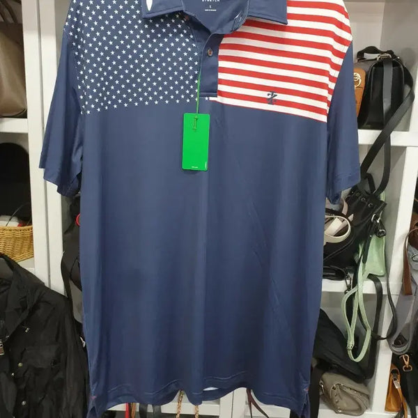 [BUNJANG] IZOD Golf Functional Short Sleeve T-Shirt / IZOD 골프 기능성 반팔 L