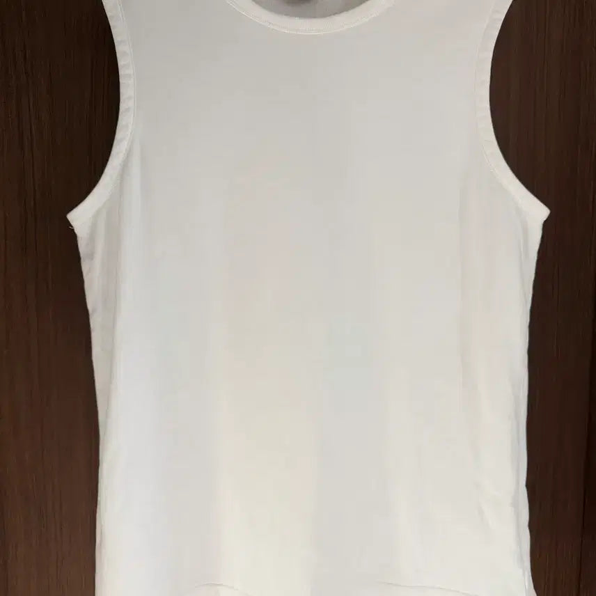 [BUNJANG] Acne Studios White Sleeveless T-Shirt / Acne Studios 화이트 민소매 티셔츠