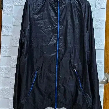 [BUNJANG] Adidas Fomotion Windbreaker Black XL / 아디다스 포모션 바람막이 블랙 XL