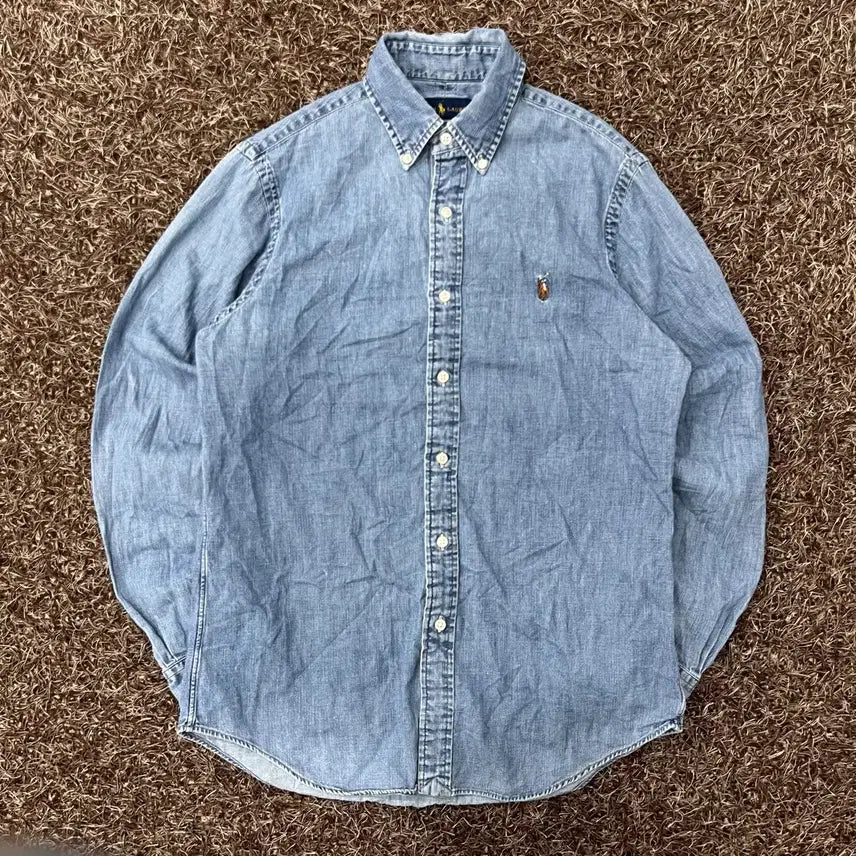 [BUNJANG] Polo Ralph Lauren Denim Shirt / S 폴로 랄프로렌 데님 셔츠