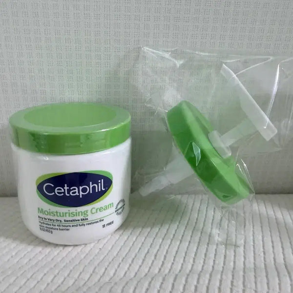 [BUNJANG] Cetaphil Moisturizing Cream with Pump Dispenser (New) / 새상품) 세타필 크림+펌핑기