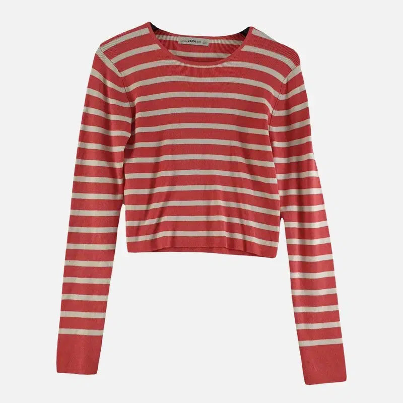 [BUNJANG] Zara Pink Knit M / 자라 핑크 여자 니트 M N7617