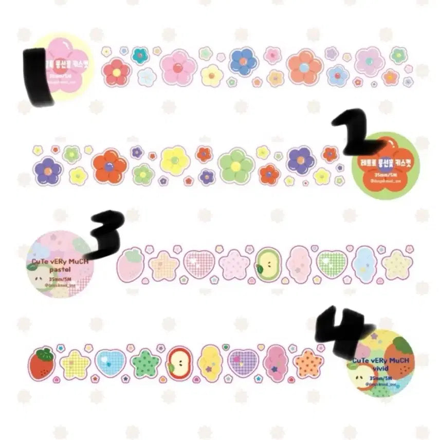 [BUNJANG] Botanical Garden Transparent Kiss Cut Sticker Set / 동식물원 투명 키스컷