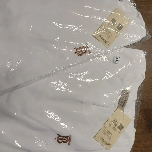 [BUNJANG] Burberry White Short Sleeve T-Shirt XL / 버버리 화이트 반팔티 XL