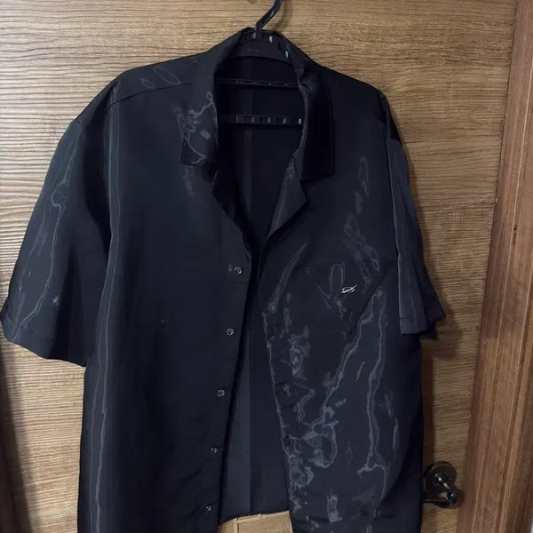 [BUNJANG] 51Percent Satin Short-Sleeve Shirt XL / (XL) 51퍼센트 세틴 반팔 셔츠