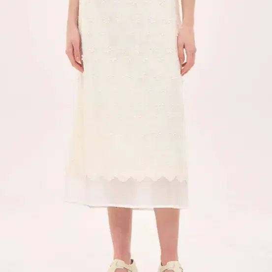 [BUNJANG] Osecon Lace Skirt New / 오즈세컨 레이스 스커트 새상품