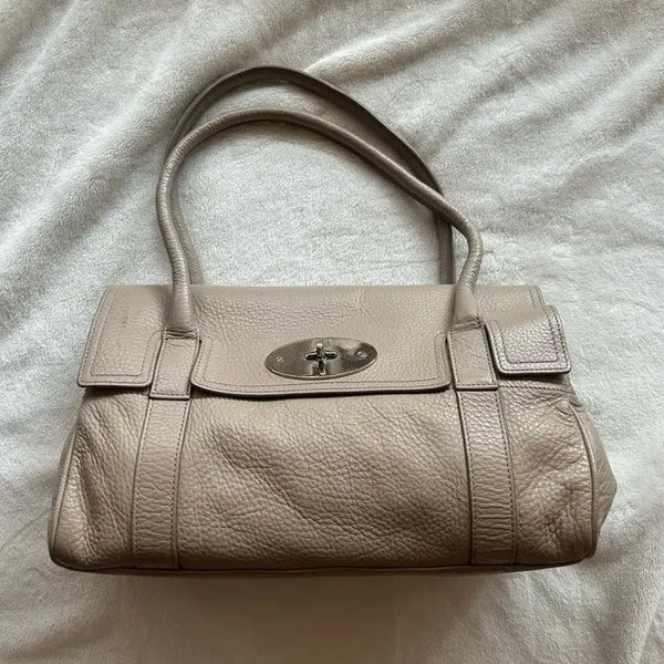 [BUNJANG] Mulberry Bayswater Shoulder Bag Taupe / [정품] 멀버리 베이스워터 숄더백