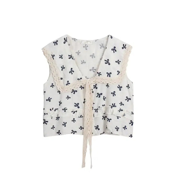 [BUNJANG] Women's Lily Blouse with Large Collar (Ivory) / 여성F/ 텍새 릴리 빅카라 블라우스IV