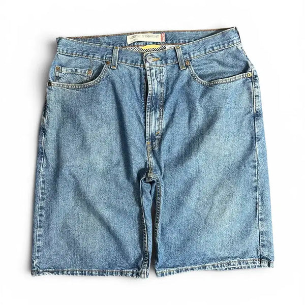 [BUNJANG] Levi's 569 Relaxed Fit Denim Shorts (Size 36) / 2000s 리바이스 569 쇼츠 반바지 36