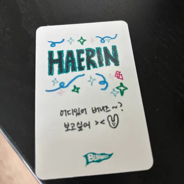 [BUNJANG] NewJeans Bunny Camp Haerin Photocard / 버니즈 캠프 해린