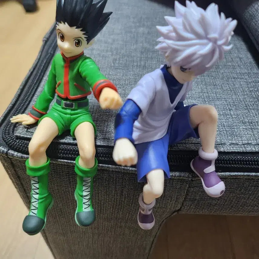 [BUNJANG] Hunter x Hunter Gon & Killua Noodle Stopper Figure / 헌터x헌터 곤, 키르아 누들 스토퍼 피규어 판매합니다