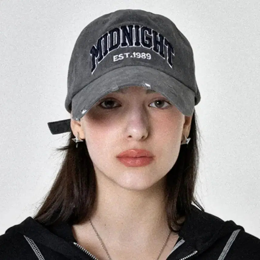 [BUNJANG] Midnight Move Damage Cap Charcoal / 미드나잇무브 데미지캡 차콜