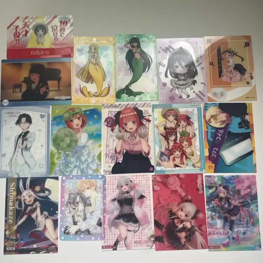 [BUNJANG] Bishoujo Clear Card Bundle Set / 미소녀 클리어카드 일괄