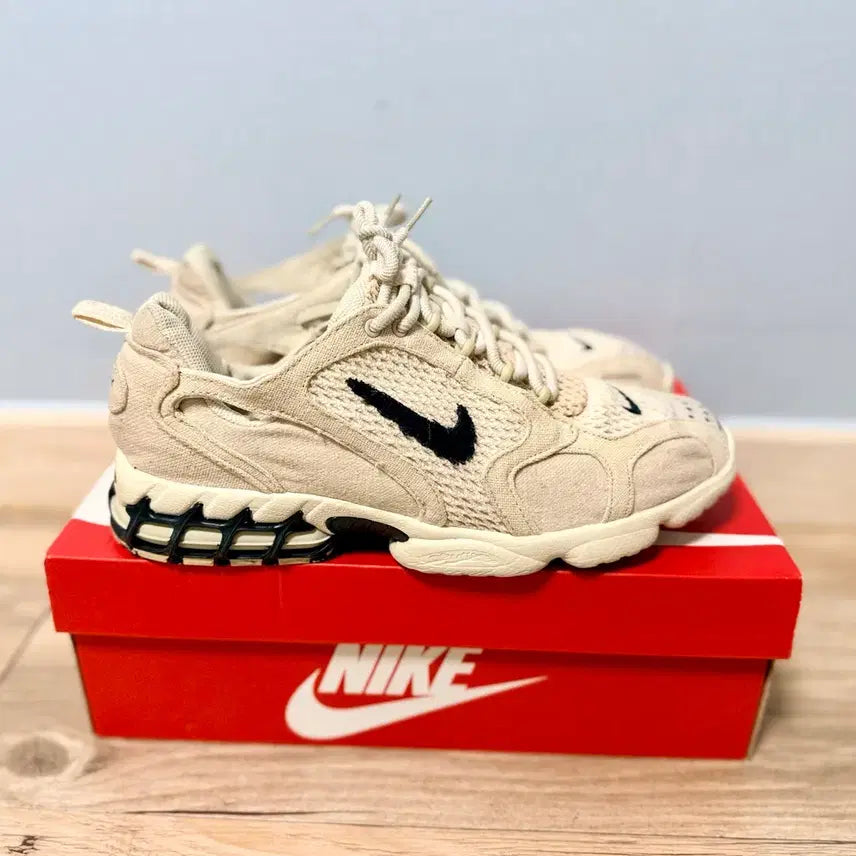 [BUNJANG] Nike x Stussy Air Zoom Spiridon Cage 2 Fossil / 나이키 x 스투시 에어 줌 스피리돈 케이지 2 280mm