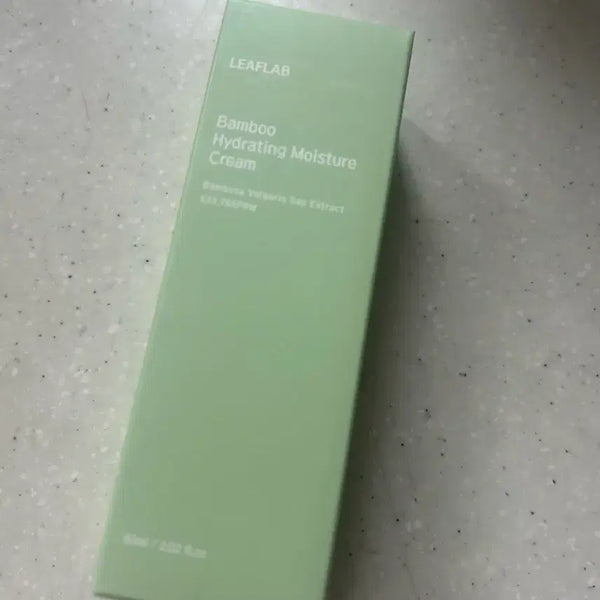 [BUNJANG] Leaf Lab Bamboo Hydrating Cream 60ml / (새제품) 리프랩 대나무 수분 크림 60ml