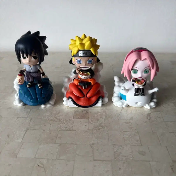 [BUNJANG] Naruto, Sasuke, Sakura Character Figures Bundle Set / 나루토 피규어 일괄