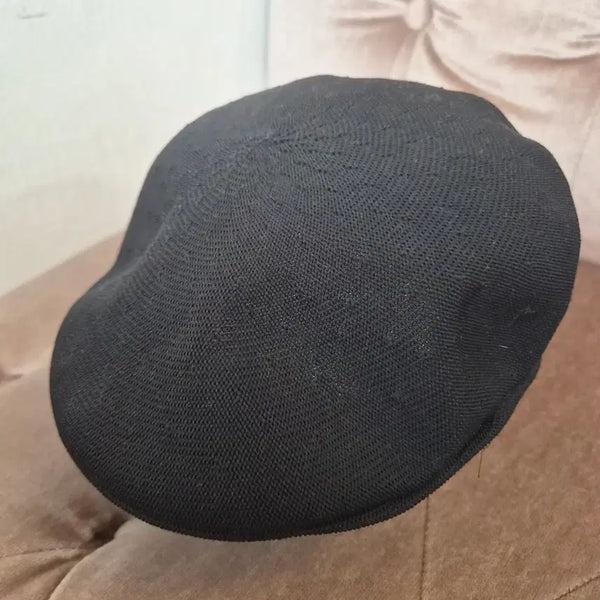 [BUNJANG] Kangol Black Hunting Cap Ivy Cap L / 캉골 블랙헌팅캡 아이비캡 L사이즈