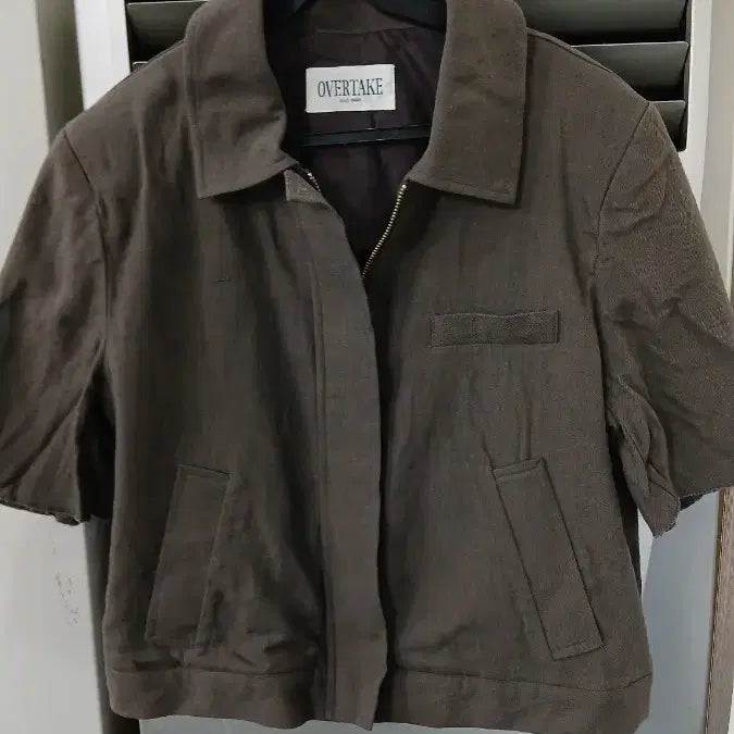 [BUNJANG] OVERTAKE Brown Jacket / OVERTAKE 오버테이크자켓