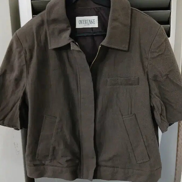 [BUNJANG] OVERTAKE Brown Jacket / OVERTAKE 오버테이크자켓