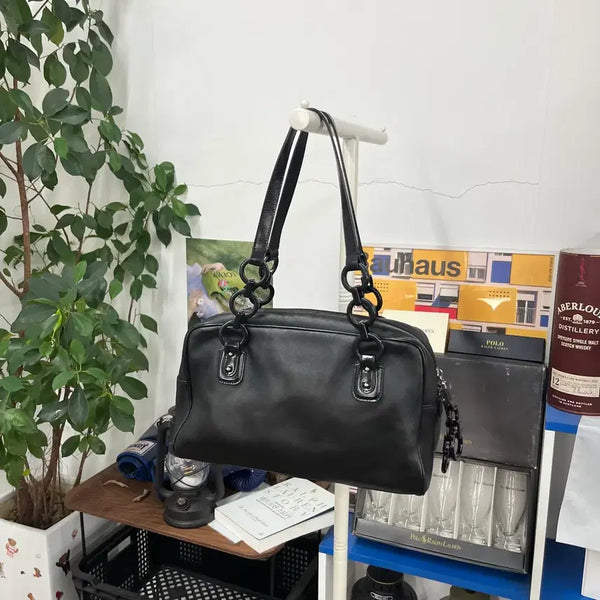 [BUNJANG] Salvatore Ferragamo Leather Shoulder Bag / 페레가모 레더 숄더백 OS