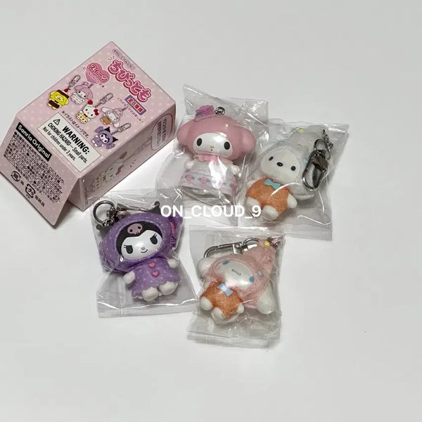 [BUNJANG] Sanrio Chibitomo Dessert Keychain (Sealed) / (미개봉) 산리오 치비토모 디저트 마이멜로디 쿠로미 포차코 시나모롤 키링