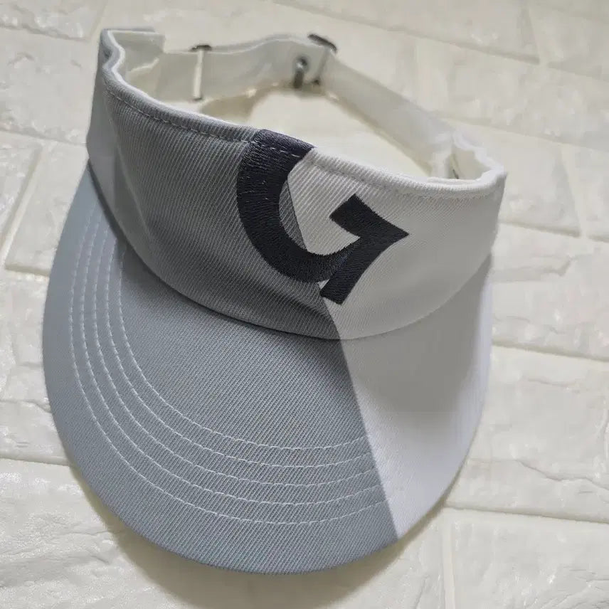 [BUNJANG] G/Fore Two-Tone Unisex Golf Visor / 지포어 투톤 공용 골프선캡 free