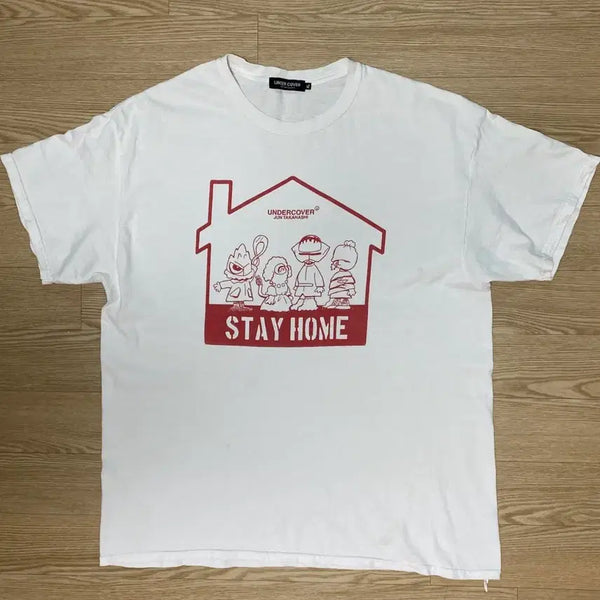 [BUNJANG] Undercover 20SS Stay Home Graphic T-shirt XL / 20ss 언더커버 스테이홈 그래픽 티셔츠 XL