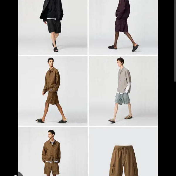 [BUNJANG] Uniqlo C Wide Fit Cargo Short Pants (Set of 2) / [새상품] 2장 유니클로 C 와이드핏 카고 쇼트 팬츠 S