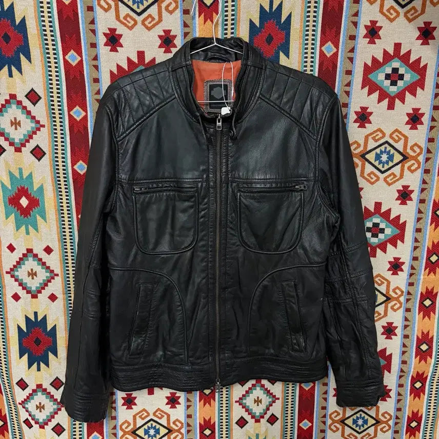 [BUNJANG] Harley-Davidson Men's Genuine Cowhide Leather Rider Jacket XL/105 / 할리데이비슨 남성 천연 소가죽 라이더 가죽자켓 XL/105
