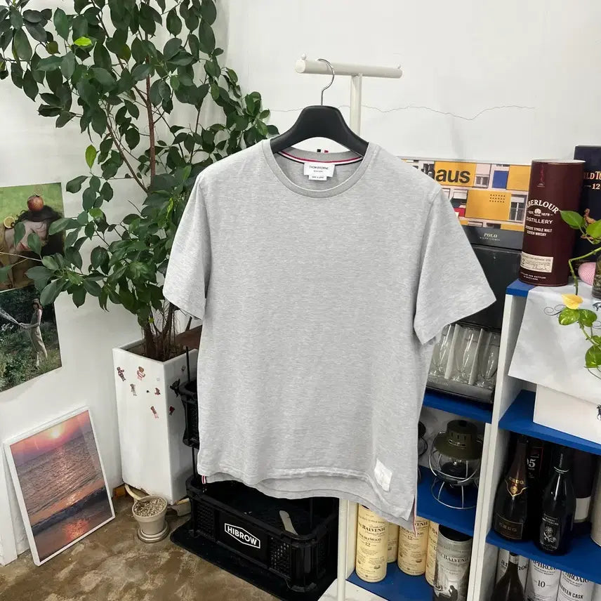 [BUNJANG] Thom Browne Cotton Short Sleeve T-Shirt Size 3 / 톰브라운 코튼 반팔 티셔츠 3