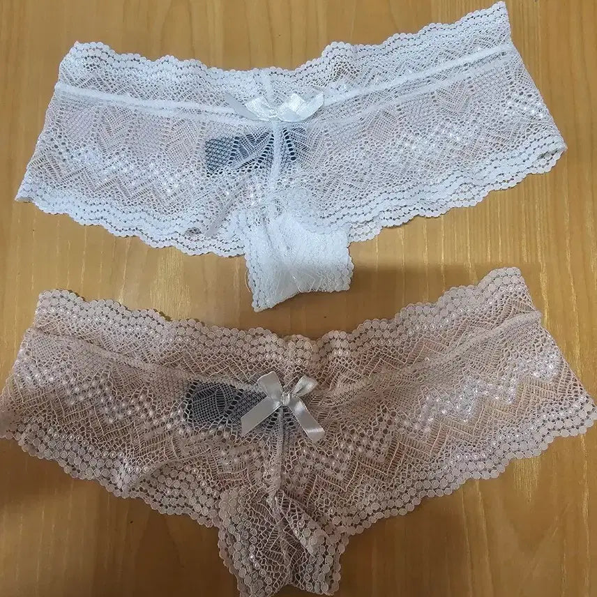 [BUNJANG] Lace Briefs Set / 레이스 팬티