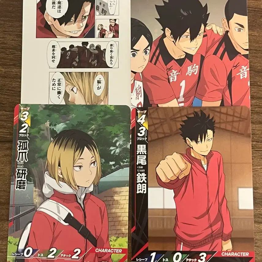 [BUNJANG] Haikyuu!! Baboca Break Nekoma Set / 하이큐 바보카 break 네코마